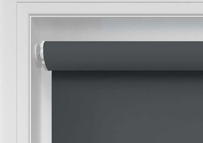 Trapani, Charcoal - Twist&Fit Roller Blind - Image 10
